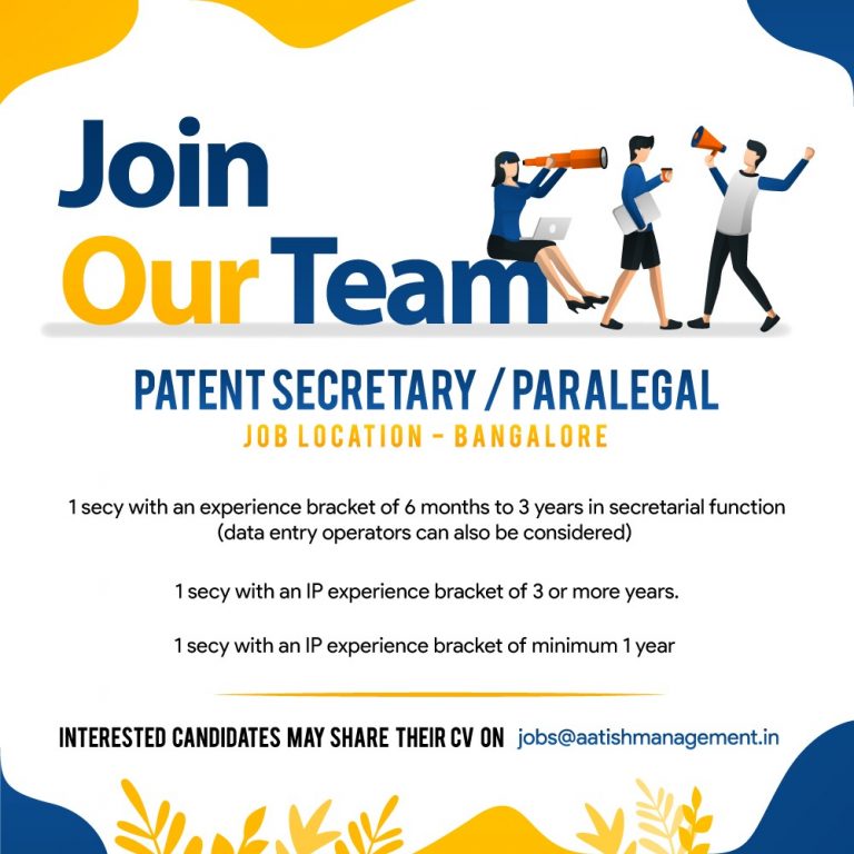 Part time patent secretarial jobs in london